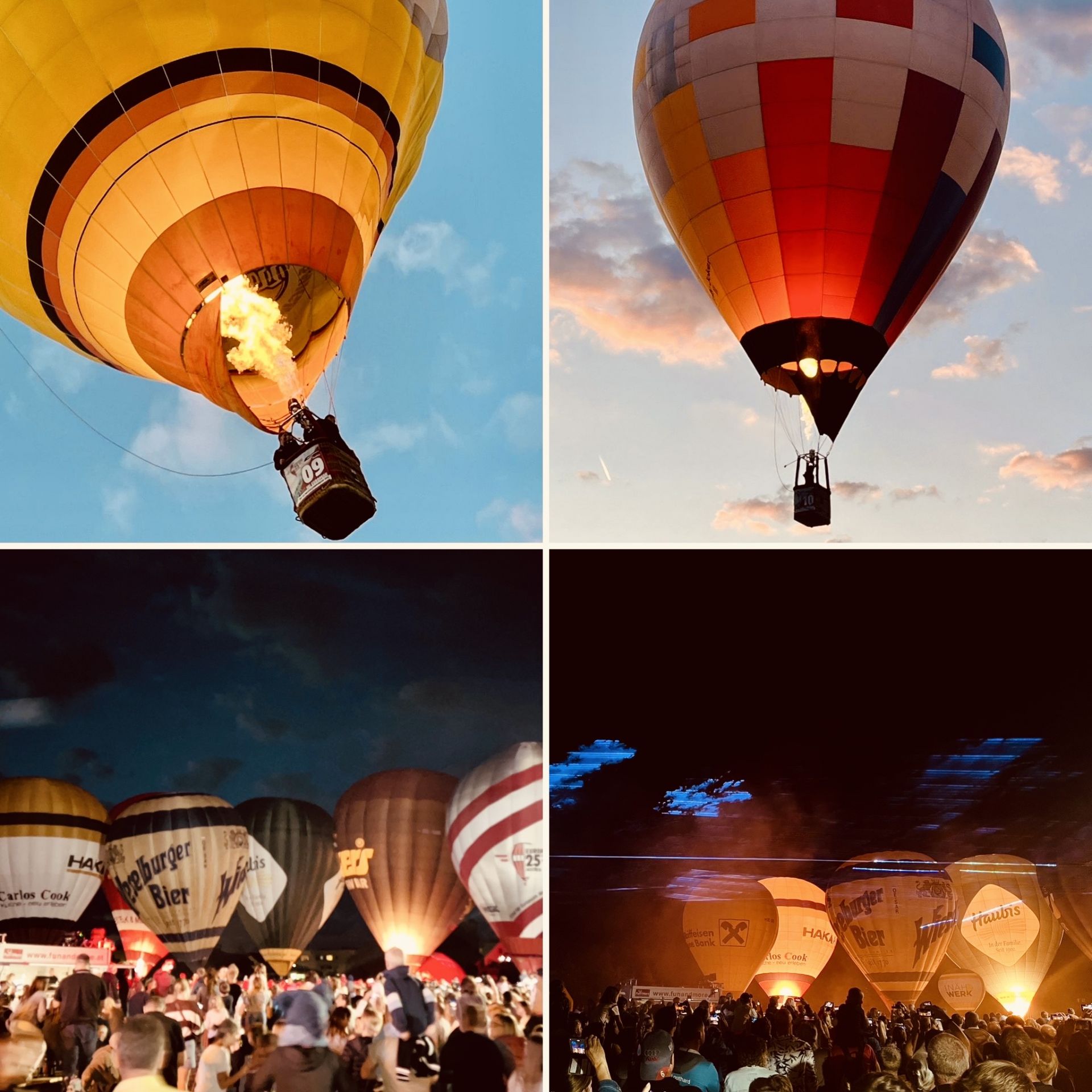 "Nacht der Ballone" 2025 in Wieselburg